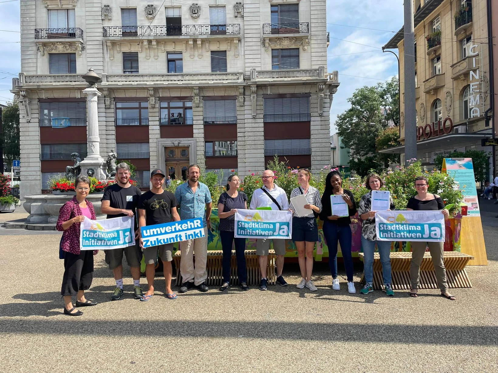 Lancierung Stadtklima-Initiative in Biel