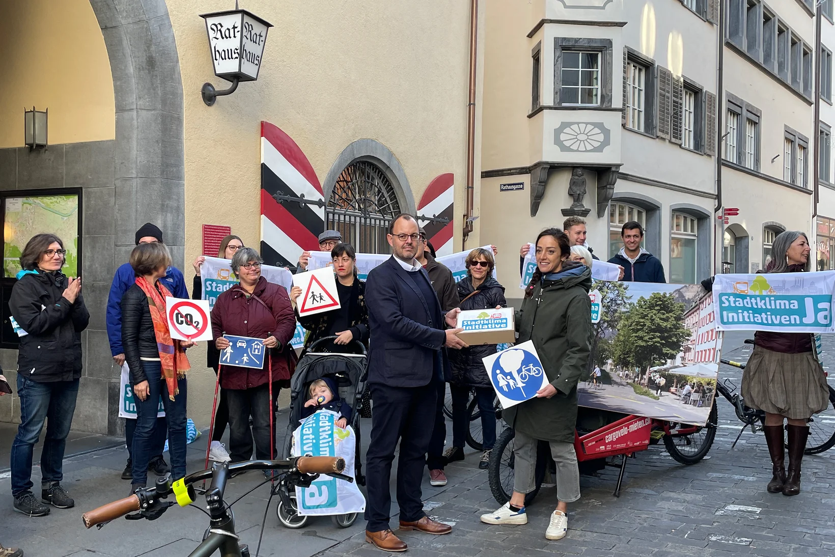 Einreichung Stadtklima-Initiative Chur