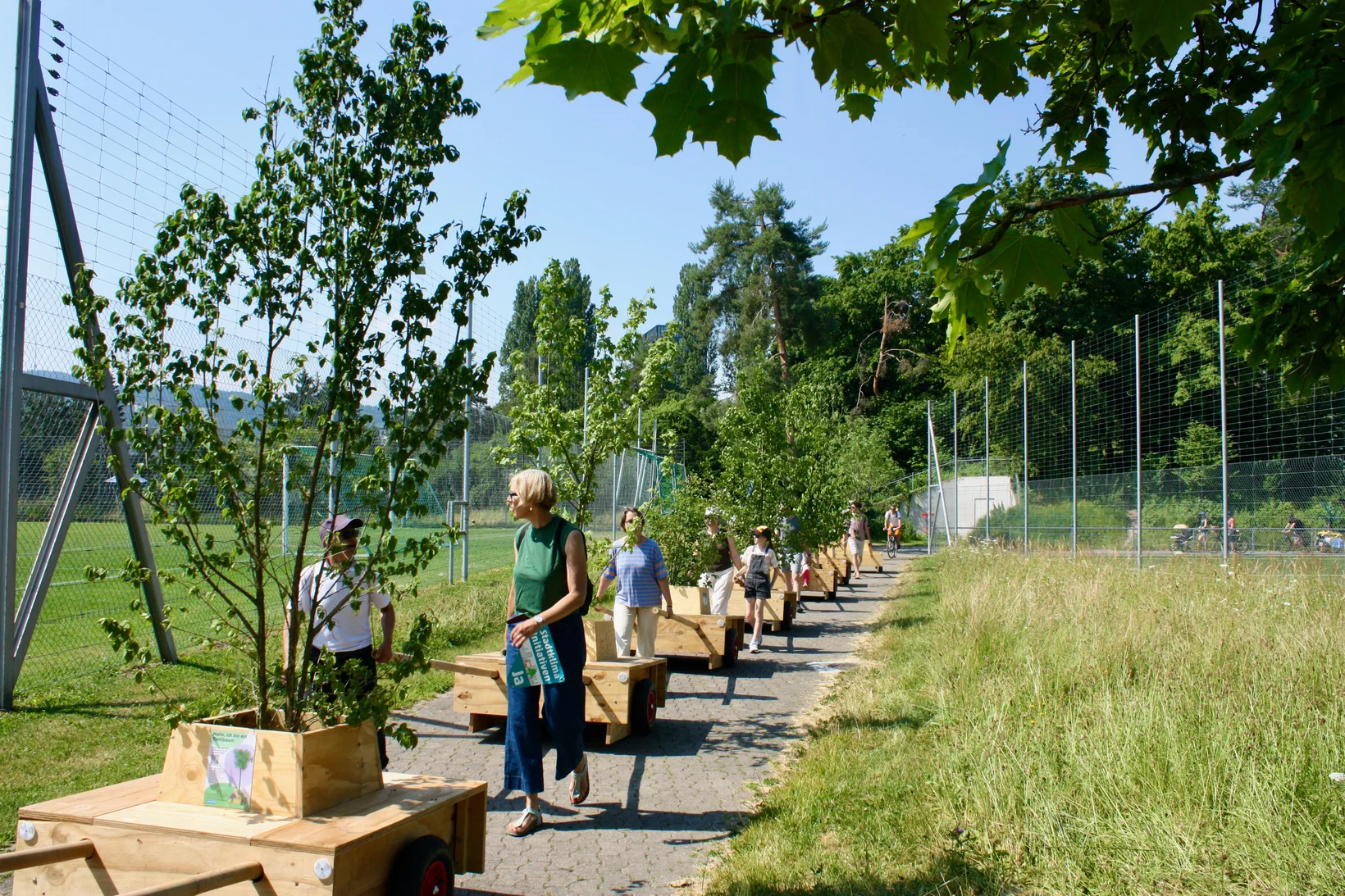 Wanderbaumparade Hardturmstrasse