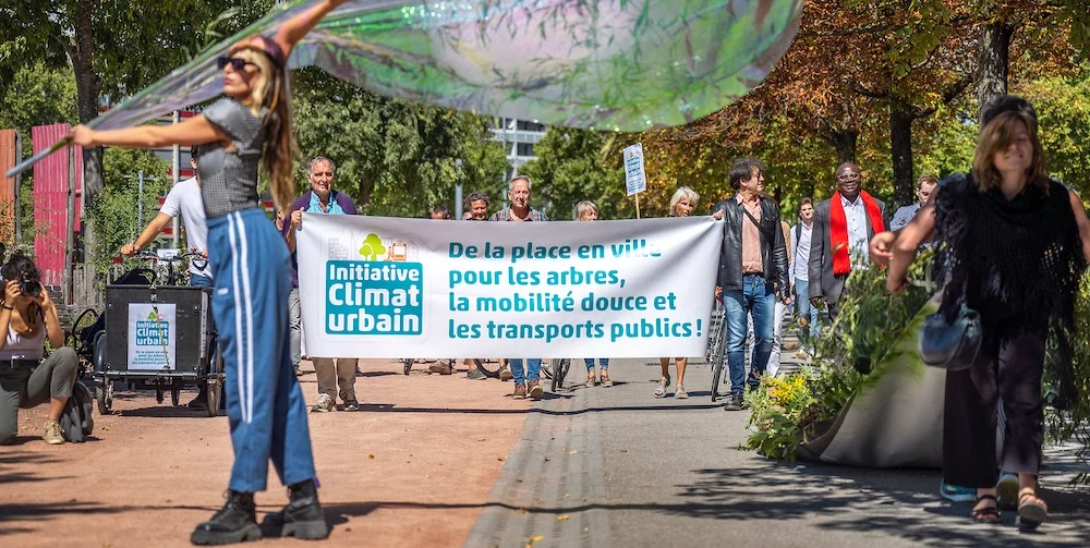 Climat urbain dans la rue