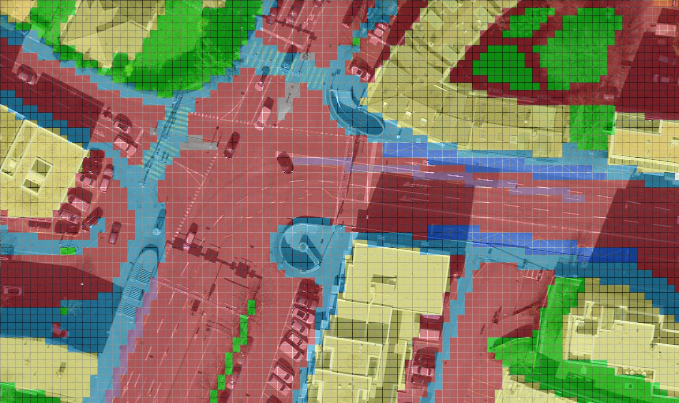 Kreuzung Schwamendingenstrasse und Überlandstrasse in Zürich