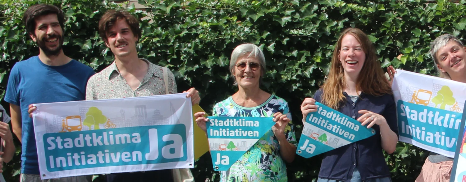 2 x Ja zu den Stadtklima-Initiativen