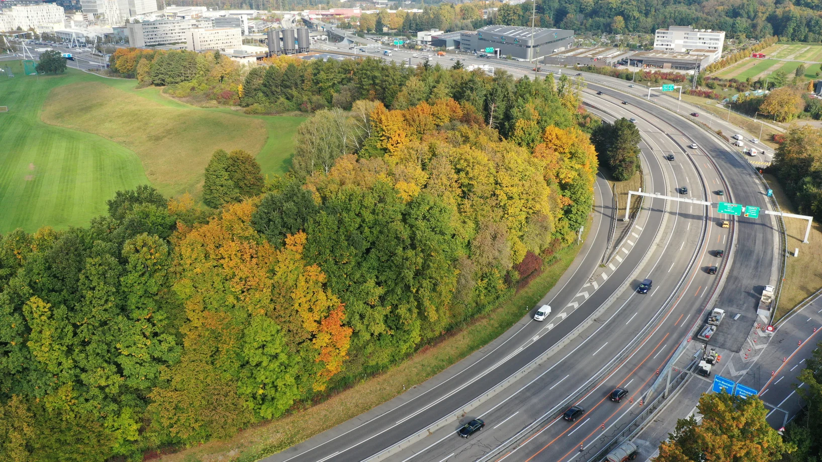 Autobahnausbau Wankdorf